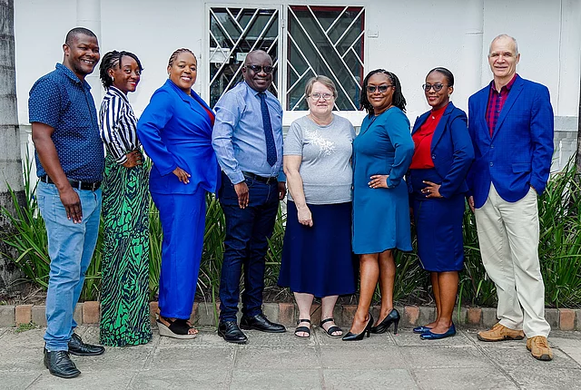 The team of the Friedrich-Ebert-Stiftung in Zambia