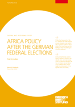 Africa policy after the German Federal Elections